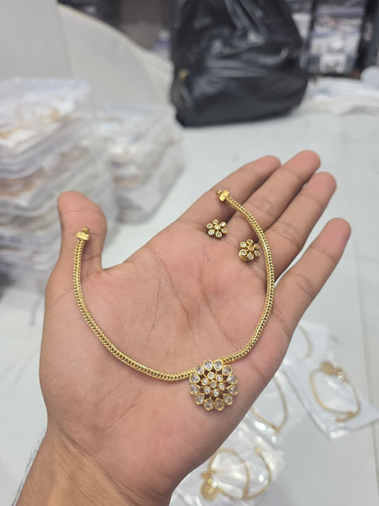 AD Necklace and Earings